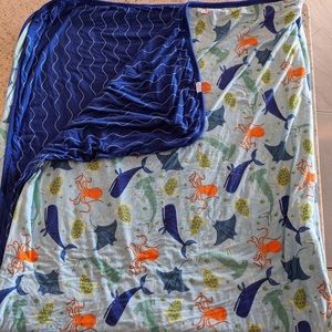 Little Sleepies Marine Life Cloud Blanket